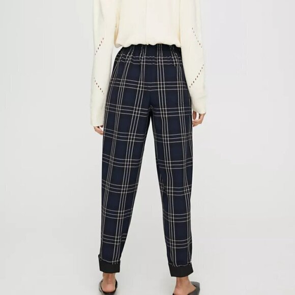 Aritzia Wilfred Soleste Pants- High Waisted Drawstring Pant - Picture 5 of 16